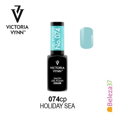 Esmalte de gel Victoria Vynn Holiday Sea cor azul-claro