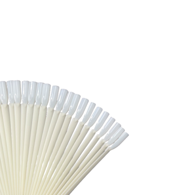 Palete de amostras de verniz para unhas em leque