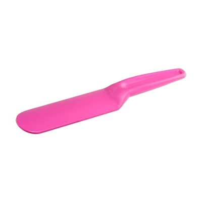 Espátula de cozinha rosa em plástico