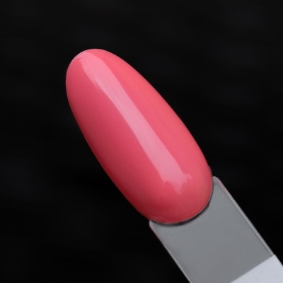 Expositor de verniz de unha rosa coral brilhante