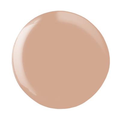 Gota de líquido cor creme