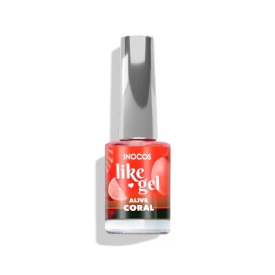 Verniz de unhas coral INOCOS Like Gel