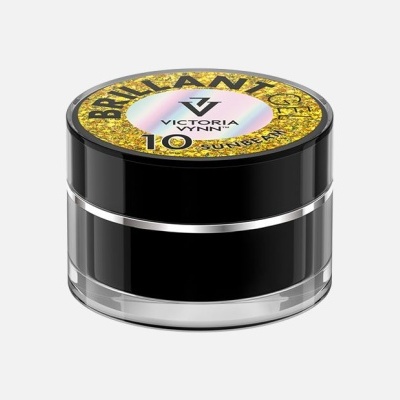 Pote preto com tampa redonda e decoração amarela com texto e logótipo