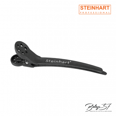 Prendedor de cabelo preto com logótipo Steinhart