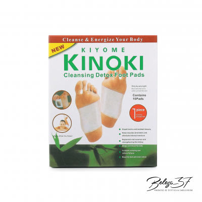 Caixa de Kinoki Cleansing Detox Foot Pads para pés