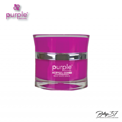 Frasco de gel acrílico rosa para unhas com tampa e texto branco