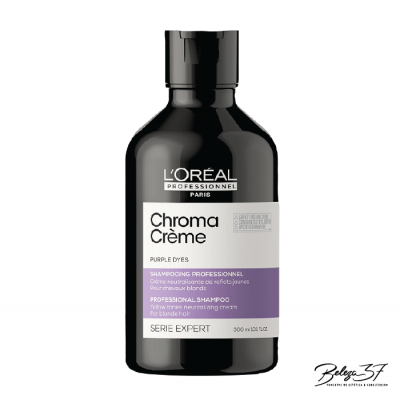 Frasco preto L'Oréal Chroma Crème Purple Eyes