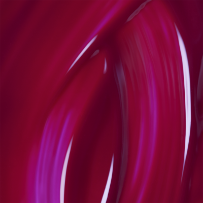 Superfície vermelha lisa e brilhante com reflexos roxos