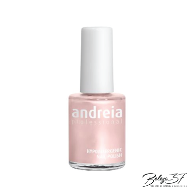 Garrafa de esmalte de unhas rosa claro Andreia Professional