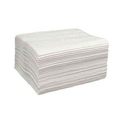 lenços de papel brancos empilhados