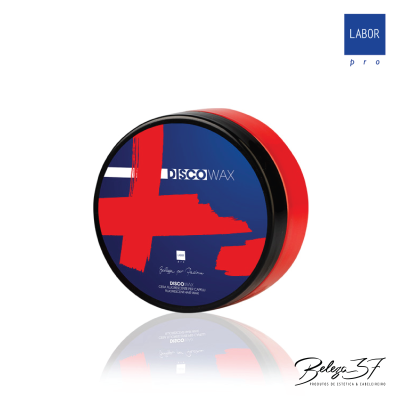 Embalagem redonda de cera para cabelo DISCOWAX