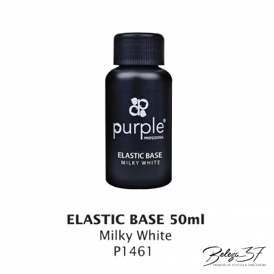Frasco preto de produto ELASTIC BASE Milky White 50ml