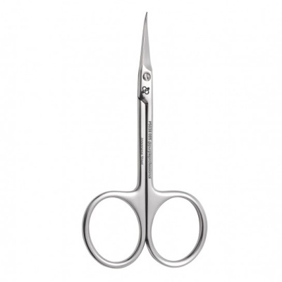 Tesoura pequena de aço inoxidável com ponta curva