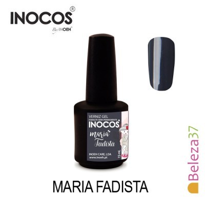 Verniz gel INOCOS Maria Fadista cor azul escuro