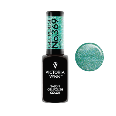Esmalte de gel verde cintilante Victoria Vynn nº 369