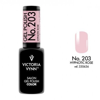 Esmalte em gel Victoria Vynn No. 203 Hypnotic Rose cor rosa clara