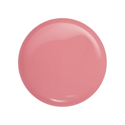 Verniz para unhas cor-de-rosa suave com acabamento brilhante