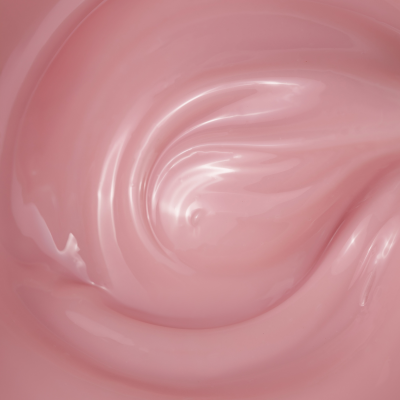 creme rosa com textura lisa e brilhante