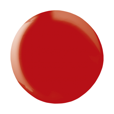 Círculo vermelho sólido com brilho