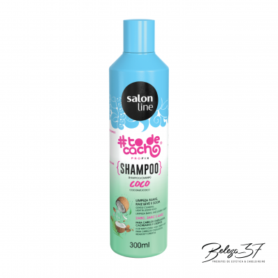 Frasco de shampoo Salon Line #todecacho Profix coco 300 ml
