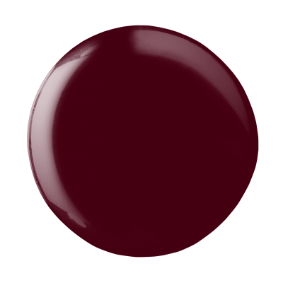 Amostra de verniz cor bordô com brilho