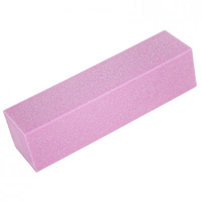 Bloco de polimento rosa para unhas