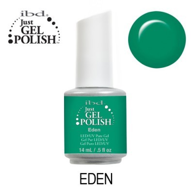 Esmalte de unhas em gel verde Eden ibd Just GEL POLISH