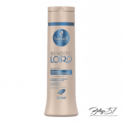 Frasco de champô Haskell Bendito Loiro 300 ml