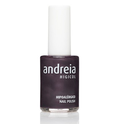 Frasco de verniz de unhas Andreia Higicol roxo escuro