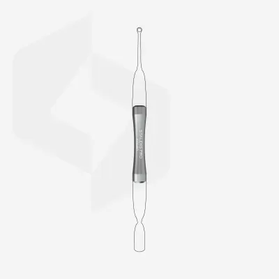 Escova dental elétrica cinzenta e branca com texto 'STORAGE PRO' no punho