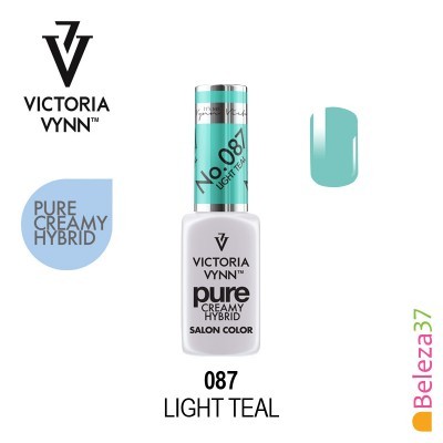 Verniz unhas Victoria Vynn Pure Creamy Hybrid 087 Light Teal