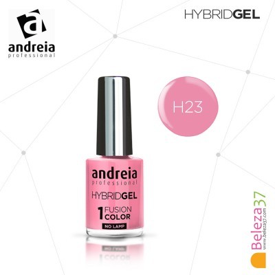 Frasco de verniz gel Andreia Professional cor rosa H23
