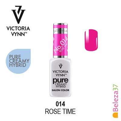 Verniz de unhas Victoria Vynn Pure Creamy Hybrid cor Rose Time 014