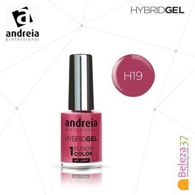 Esmalte de unhas Andreia Hybrid Gel cor rosa H19