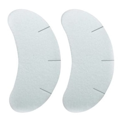 Tiras autocolantes de espuma branca curvas com incisões