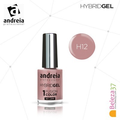 Verniz de unhas Andreia Professional Hybrid Gel cor H12 rosa nude