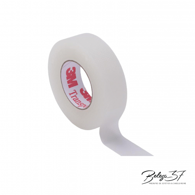 Fita adesiva branca 3M em rolo com texto interno 3M Transp