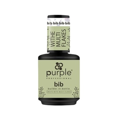 Frasco de verniz para unhas Purple Professional bib builder