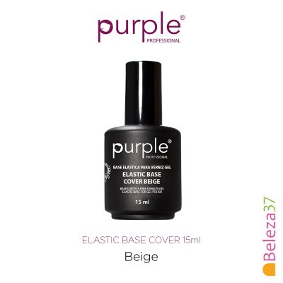 frasco de verniz gel Purple Professional cor Beige 15 ml