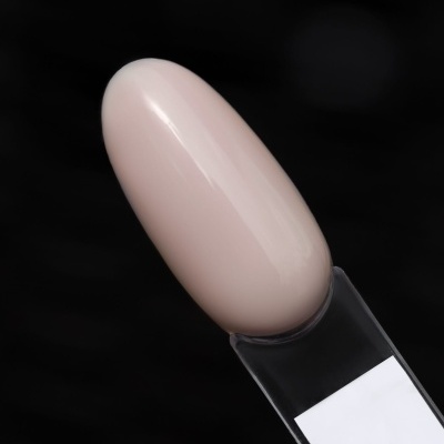 Unha artificial nude claro com base transparente