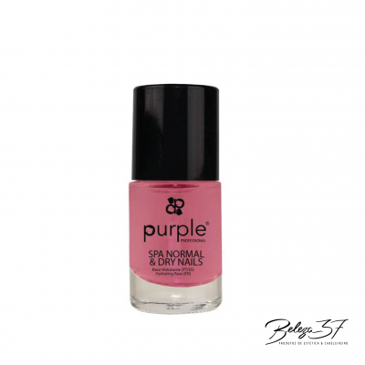 Verniz de unhas rosa Purple Professional com tampa preta
