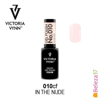 Verniz gel para unhas Victoria Vynn No. 010 IN THE NUDE de cor nude clara