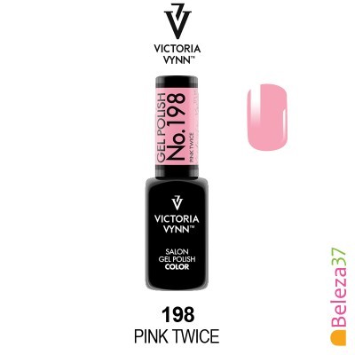 Frasco de verniz gel Victoria Vynn Pink Twice nº198 cor rosa