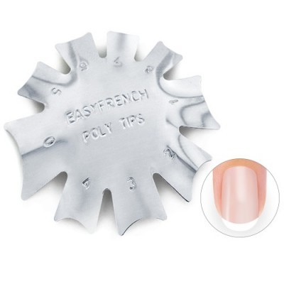 Ferramenta metálica prancha em forma de estrela para unhas