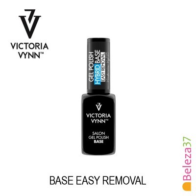 Verniz gel para unhas Victoria Vynn BASE EASY REMOVAL preto e azul