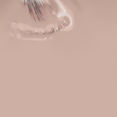 Close-up de escova com fundo rosa claro