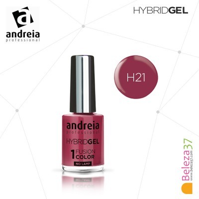 Verniz para unhas Andreia Professional Hybrid Gel Fusion Color H21 vermelho