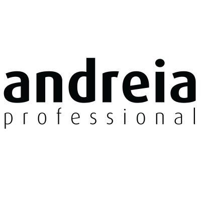 Logotipo com o texto 'andreia professional' em preto sobre fundo branco