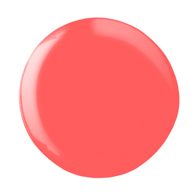 Círculo vermelho brilhante liso