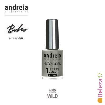 Verniz gel para unhas andreia professional HYBRIDGEL 1 FUSION COLOR cor H68 WILD